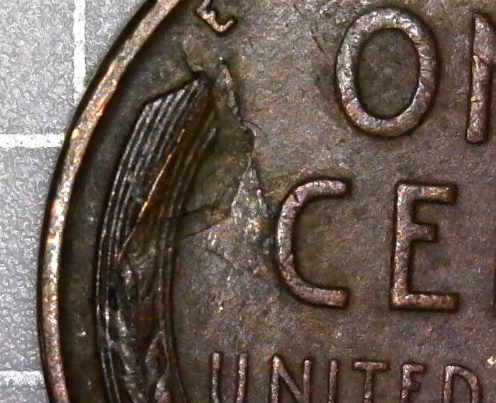 1946-P-Lincoln-Wheat-Cent-With-Nice-Reverse-Lamination-CRH-Find
